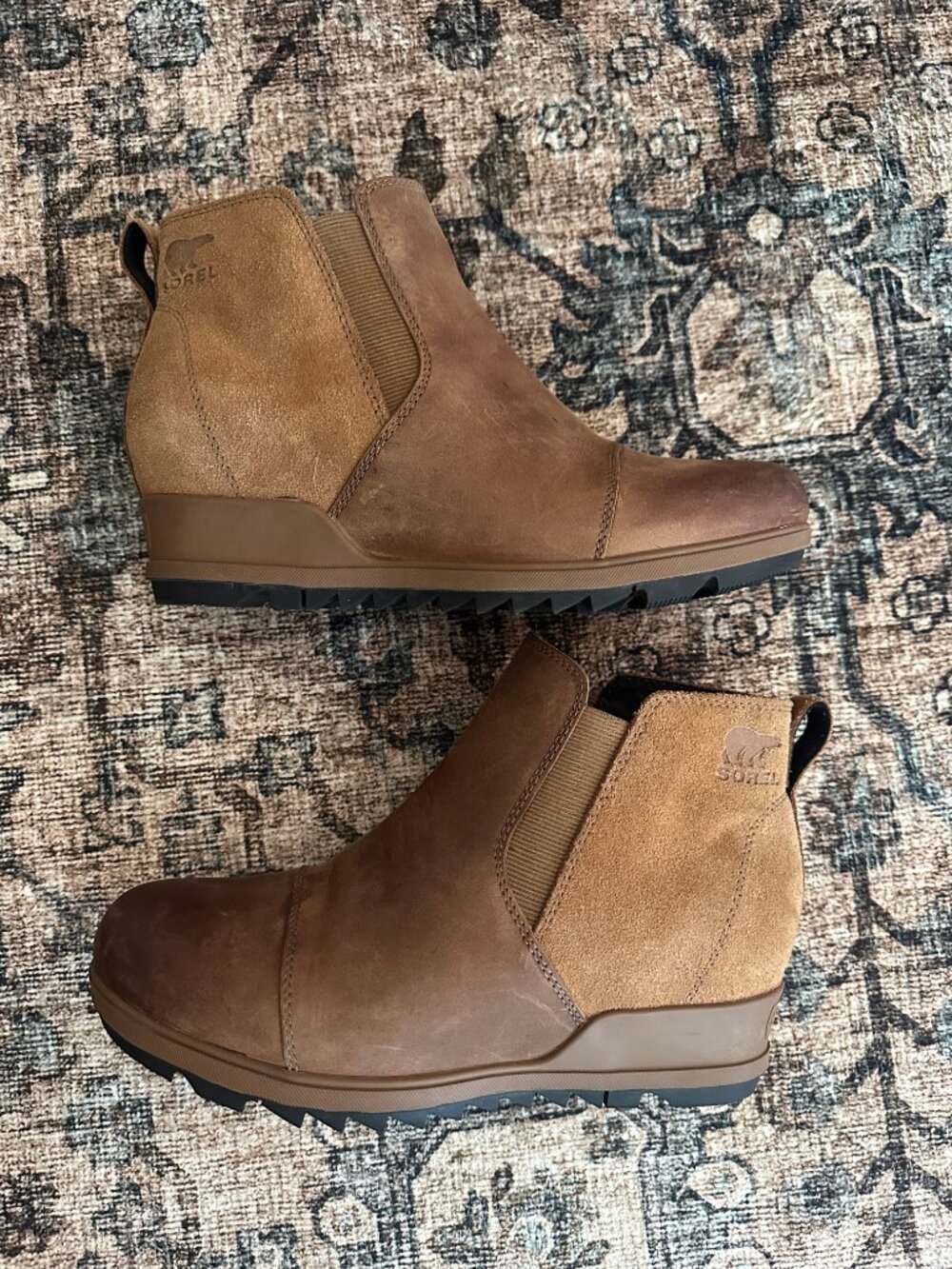 Sorel Wedge Bootie - Brown - Size 8 1/2